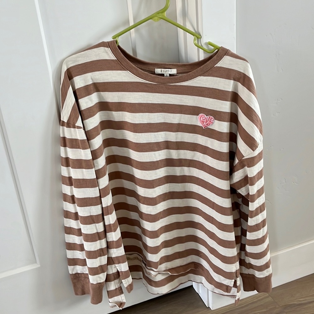 Z Supply Striped long sleeve shirt